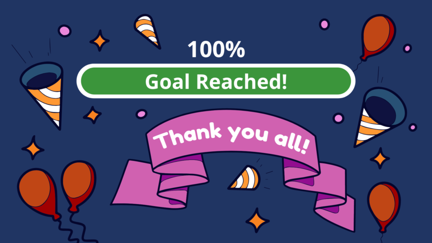 goal reached!